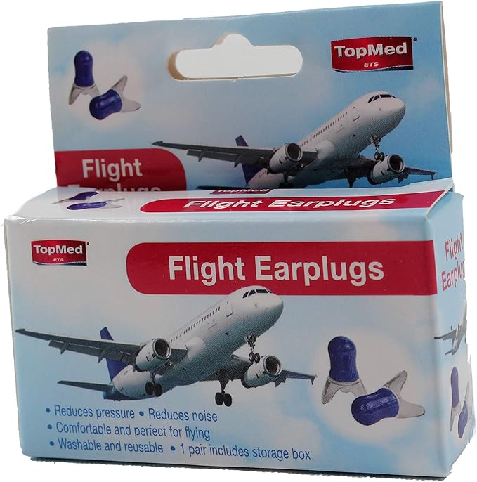Flight Ear Plugs Pressure Relief Earplugs for Adult 1 Pair