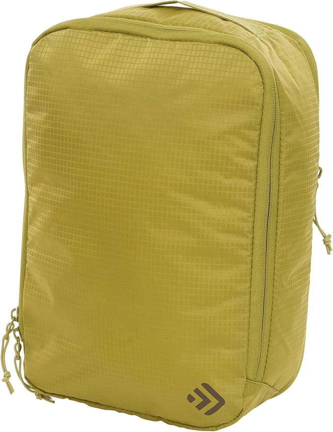 5 Piece Set Lightweight Expandable Travel Cubes for Luggage (Olive and Brown) (Olive and Brown)