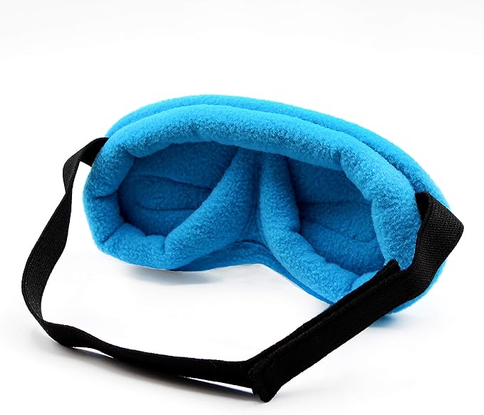 Wild Essentials Infinity Fleece Luxury Sleep Mask - Breezy Blue