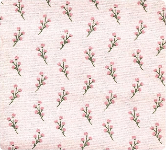 Hudson Baby Unisex Baby Cotton Flannel Receiving Blankets Bundle, Soft Painted Floral, One Size