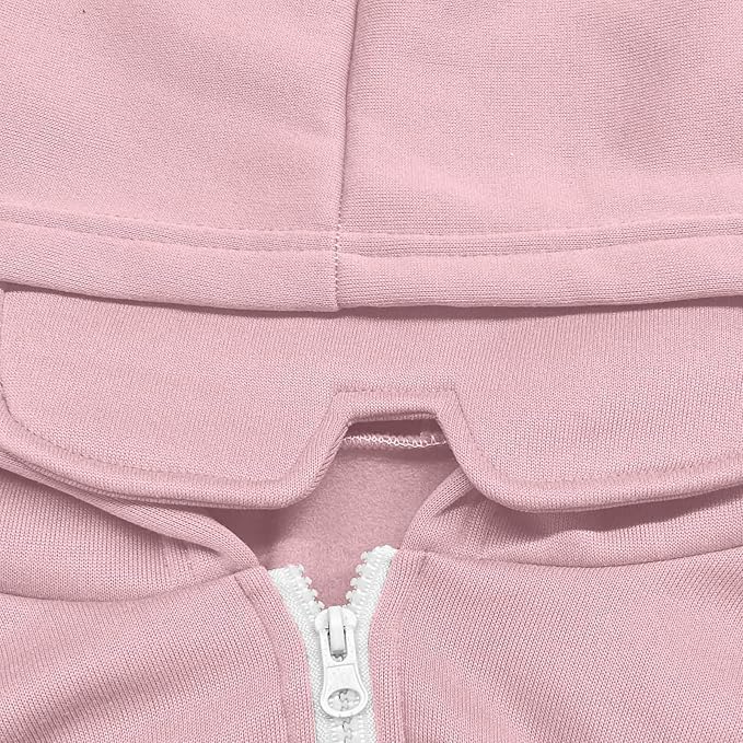 Zip Up Hoodie with Eye Mask Built In, Comfort Airplane Wearable Blanket Sweatshirt Men Women Sleep Clothes