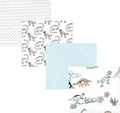 Hudson Baby Unisex Baby Cotton Flannel Receiving Blankets, Neutral Dino World, One Size
