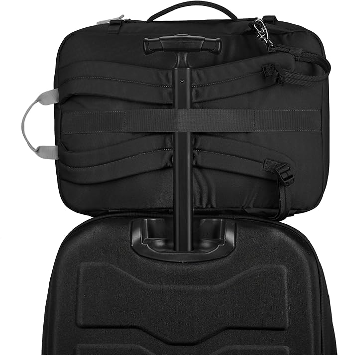 Pacsafe GO Anti Theft 34L Carry-on Backpack, Jet Black
