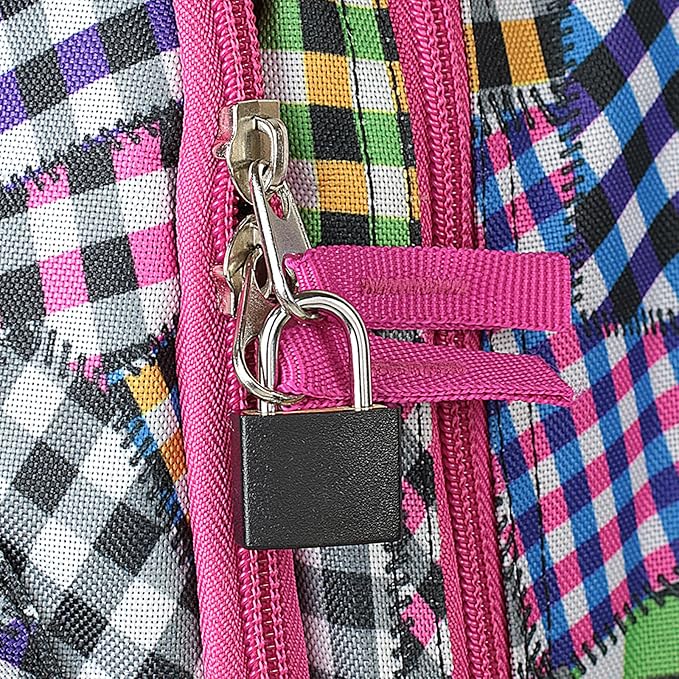 6PCS,Suitcase Locks,Small Padlock,Locker Lock with Key,Mini Locks with Keys,Perfect for Securing Backpacks, Boxes, School, and More