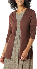 Amazon Essentials Women's Lightweight Long Sleeve Open-Front Cardigan Sweater (Available in Plus Size)