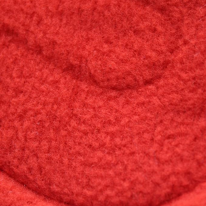Wild Essentials Infinity Fleece Luxury Sleep Mask - Sunset Red