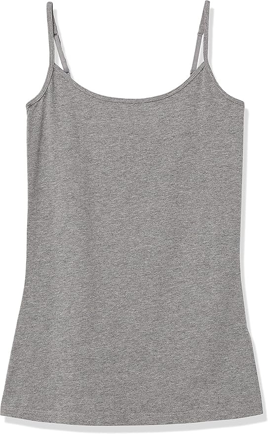 Amazon Essentials Women's Slim-Fit Camisole for Layering and Everyday Wear, Pack of 4