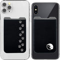 Phone Wallet - Adhesive Card Holder - Cell Phone Pouch - Stick on Lycra Pocket by Gecko - Carry Credit Cards and Cash