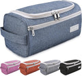 Travel Hanging Toiletry Bag, Lightweight Travel Makeup Organizer for Women and Man, Waterproof Cosmetic Makeup Bag Organizer with Hanging Hook for Accessories,Essentials, Toiletries (Dark Blue)