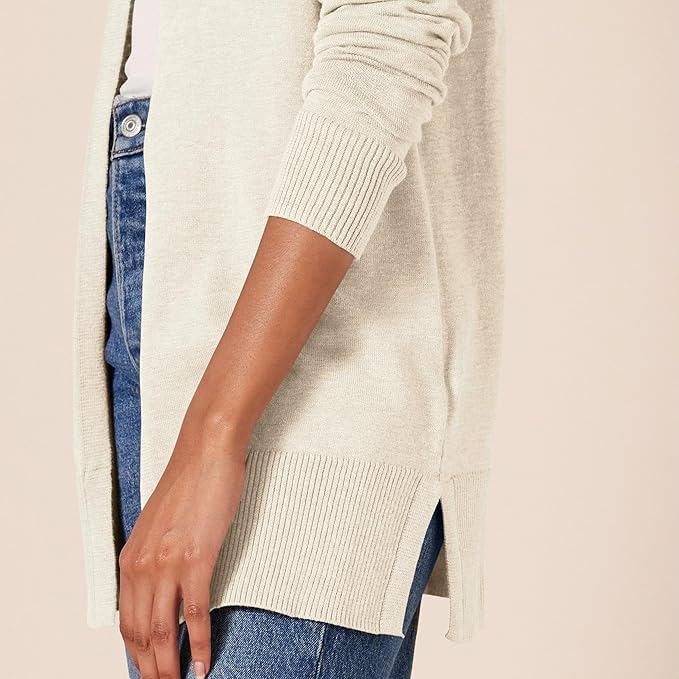 Amazon Essentials Women's Lightweight Long Sleeve Open-Front Cardigan Sweater (Available in Plus Size)
