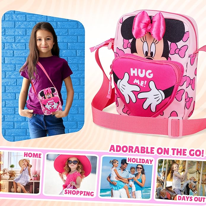 Disney Stitch Crossbody Bag Girls Teens Shoulder Bag Coin Purse Cute Stuff Travel Essentials Gifts for Girls
