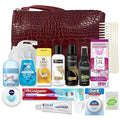 Women's Premium 16 PC Travel Kit – Stocking Stuffer and Holiday Gift Set with Tresemme Hair Products and Bath Essentials – Floss May Vary