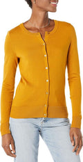 Amazon Essentials Women's Lightweight Crewneck Cardigan Sweater (Available in Plus Size)