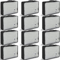 Tudomro 12 Pcs Large Packing Cubes Luggage Organizers for Suitcase Mesh Travel Organizer Bags Travel Packing Organizers for Traveling Camping Hiking