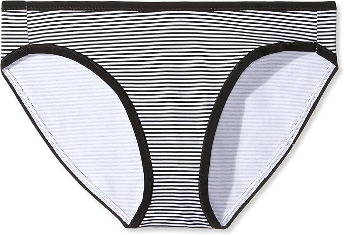 Amazon Essentials Women's Breathable Cotton Bikini Brief Underwear with Full Coverage, Multipacks