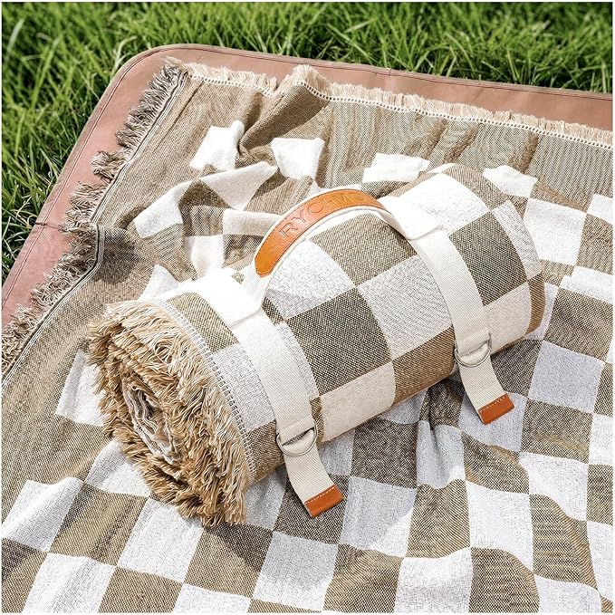 2 in 1 Extra Large Boho Beach Blanket Towel Sand Free Outdoor Picnic Mat Giant Oversized Xl Big Jumbo Huge Turkish Woven Throw Cloud Summer Vacation Essential Travel Must Have Accessories Women Gift