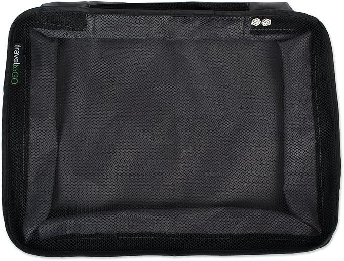 TraveltoGO 4-Piece Mesh Travel Packing Organizer Cube Set, Grey