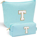 YOOLIFE Cute Cosmetic Bag Travel Bag - Makeup Bag Large Makeup Bag Make Up Bag Travel Cosmetic Bag Travel Size Toiletries Personalized Daughter Gifts Sister Gifts for Women Her Birthday Gift T