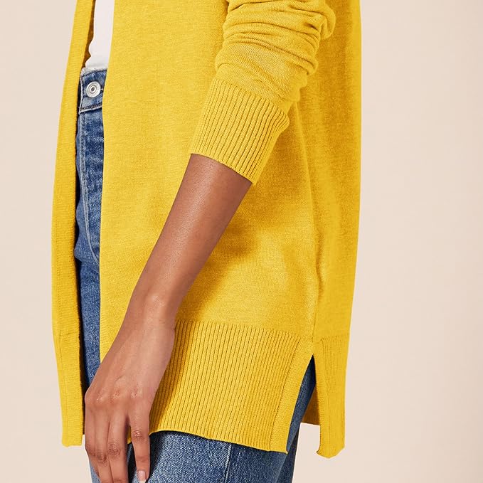 Amazon Essentials Women's Lightweight Long Sleeve Open-Front Cardigan Sweater (Available in Plus Size)