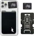 Phone Wallet - Adhesive Card Holder - Cell Phone Pouch - Stick on Lycra Pocket by Gecko - Carry Credit Cards and Cash