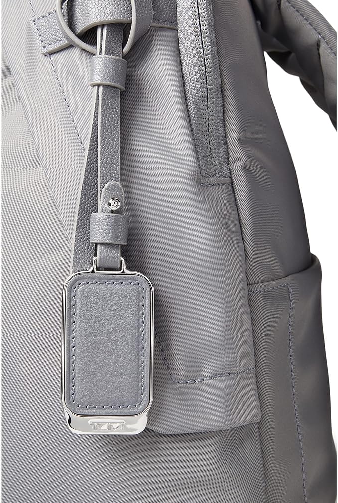 TUMI - Voyageur Halsey Backpack - Travel Backpack - For Business, Fashion, Commute - Holds Up to 14" Screens - Fog Grey & Silver