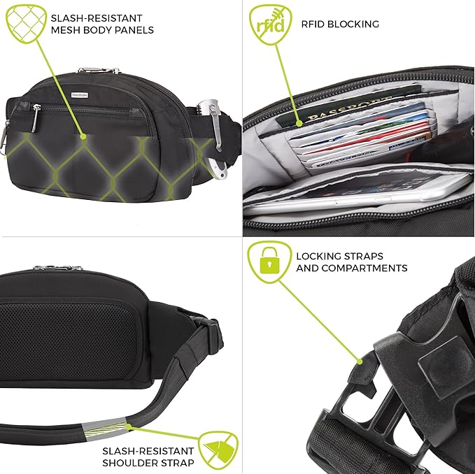 Travelon Anti-Theft Concealed Carry Waist Pack