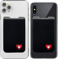 Phone Wallet - Adhesive Card Holder - Cell Phone Pouch - Stick on Lycra Pocket by Gecko - Carry Credit Cards and Cash