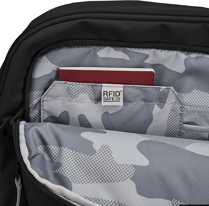Pacsafe GO Anti Theft 34L Carry-on Backpack, Jet Black