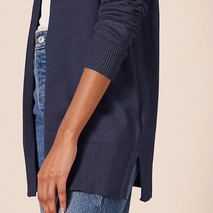 Amazon Essentials Women's Lightweight Long Sleeve Open-Front Cardigan Sweater (Available in Plus Size)