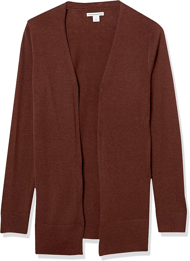 Amazon Essentials Women's Lightweight Long Sleeve Open-Front Cardigan Sweater (Available in Plus Size)