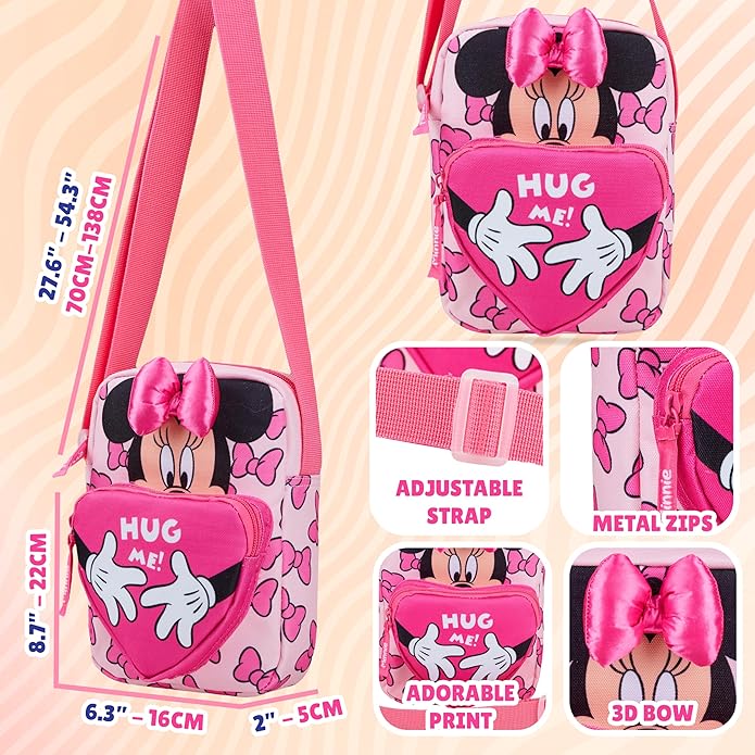 Disney Stitch Crossbody Bag Girls Teens Shoulder Bag Coin Purse Cute Stuff Travel Essentials Gifts for Girls