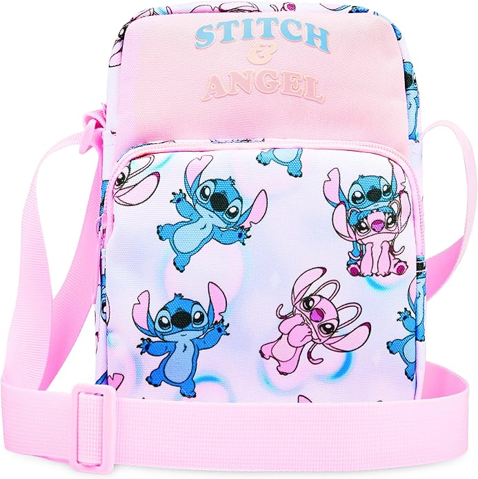 Disney Stitch Crossbody Bag Girls Teens Shoulder Bag Coin Purse Cute Stuff Travel Essentials Gifts for Girls