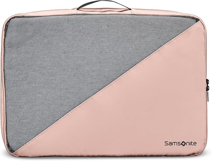 Samsonite 3-Piece Compression Packing Cube Set, Dusty Rose