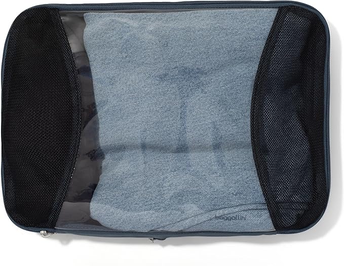 Baggallini Compression Cube 3-piece set - Lightweight Compression Packing Cubes for Travel