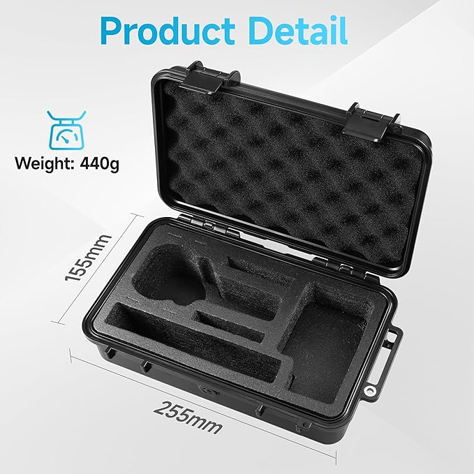 STARTRC VCR Carrying Case for Insta360 X5 X4 X3 Portable Waterproof Travel Hard Organizer Case With X5 X4 Fast Charge Hub Accessories Action Camera