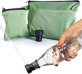 CuloClean Hygiene bag for hiking + Portable travel bidet. Personal hygiene kit for hikers, leave no trace (LNT) while hiking in the countryside.