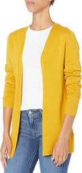 Amazon Essentials Women's Lightweight Long Sleeve Open-Front Cardigan Sweater (Available in Plus Size)