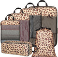 Cambond Compression Packing Cubes for Travel - Lightweight Expandable Travel Bags Luggage Organizers Travel Essentials Compression Cubes for Travel Space Saver for Carry on Suitcases Organizer
