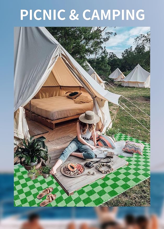 Antfuny Giant Beach Towel Blanket Autumn Outing Stuff for Women & Men Road Trip Camping Gear Ship Cruise Gear Must Haves Extra Large XXL Teal Plain Pattern Airplane Accessories Travel Gadgets