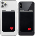 Phone Wallet - Adhesive Card Holder - Cell Phone Pouch - Stick on Lycra Pocket by Gecko - Carry Credit Cards and Cash