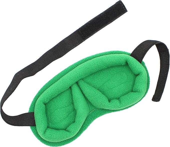 Wild Essentials Infinity Fleece Luxury Sleep Mask - Green Goddess