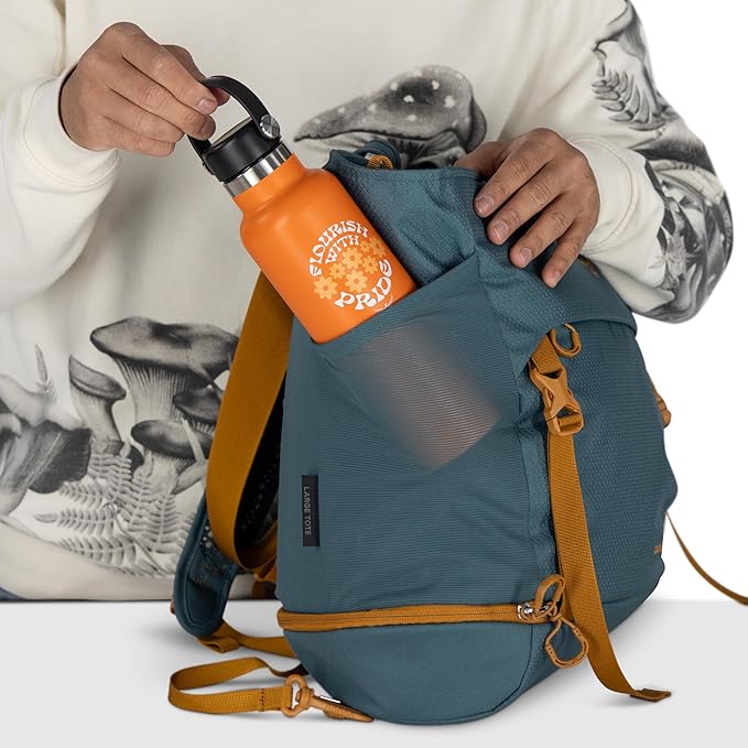 Osprey Daylite Large Tote Weekend Pack - Shoulder or Backpack Carry with Laptop Sleeve & Shoe Compartment