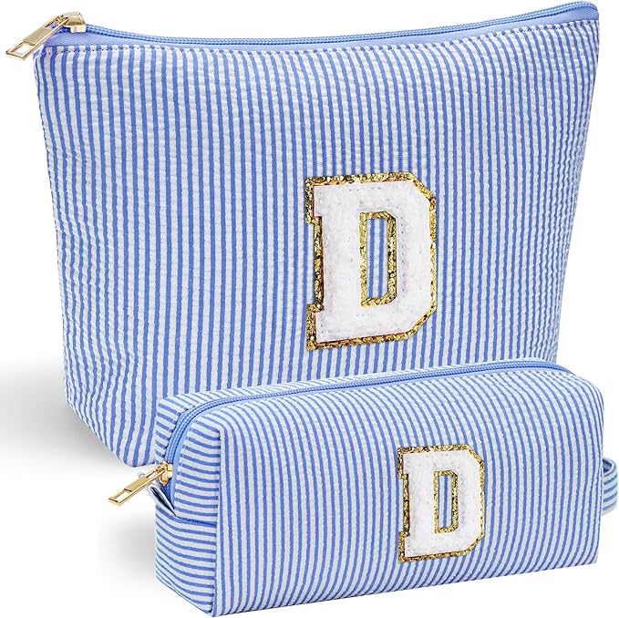 YOOLIFE Teen Girl Gifts - Cute Makeup Bag for Bridesmaid & Friends | Travel Bag for Bride Maid, Matron of Honor, Bridal Shower & Bachelorette Parties