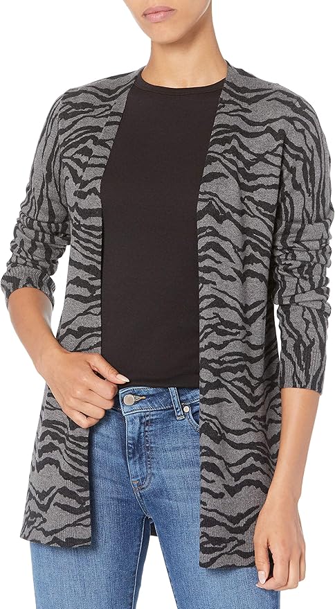 Amazon Essentials Women's Lightweight Long Sleeve Open-Front Cardigan Sweater (Available in Plus Size)