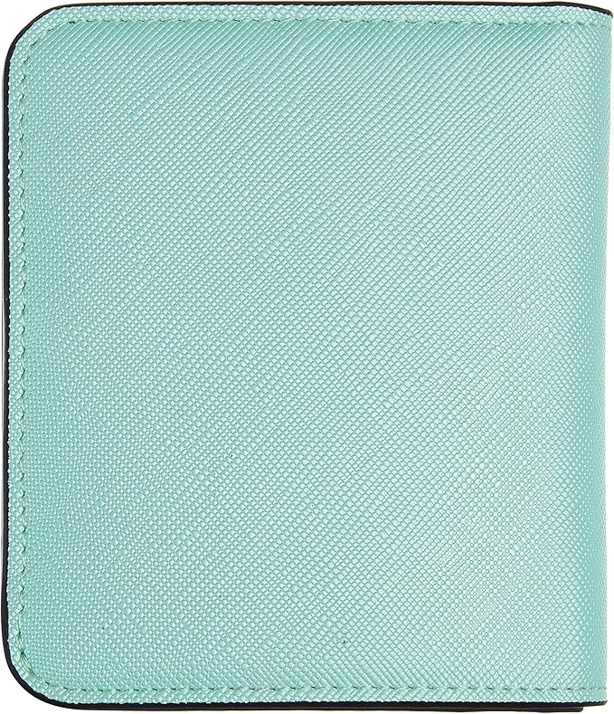 Toughergun Women’s Small Slim Leather Wallet with RFID Protection, Compact Bifold Mini Purse with Clear ID Window