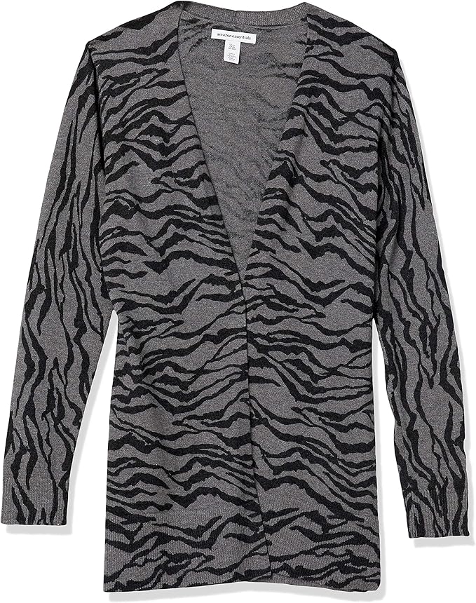 Amazon Essentials Women's Lightweight Long Sleeve Open-Front Cardigan Sweater (Available in Plus Size)
